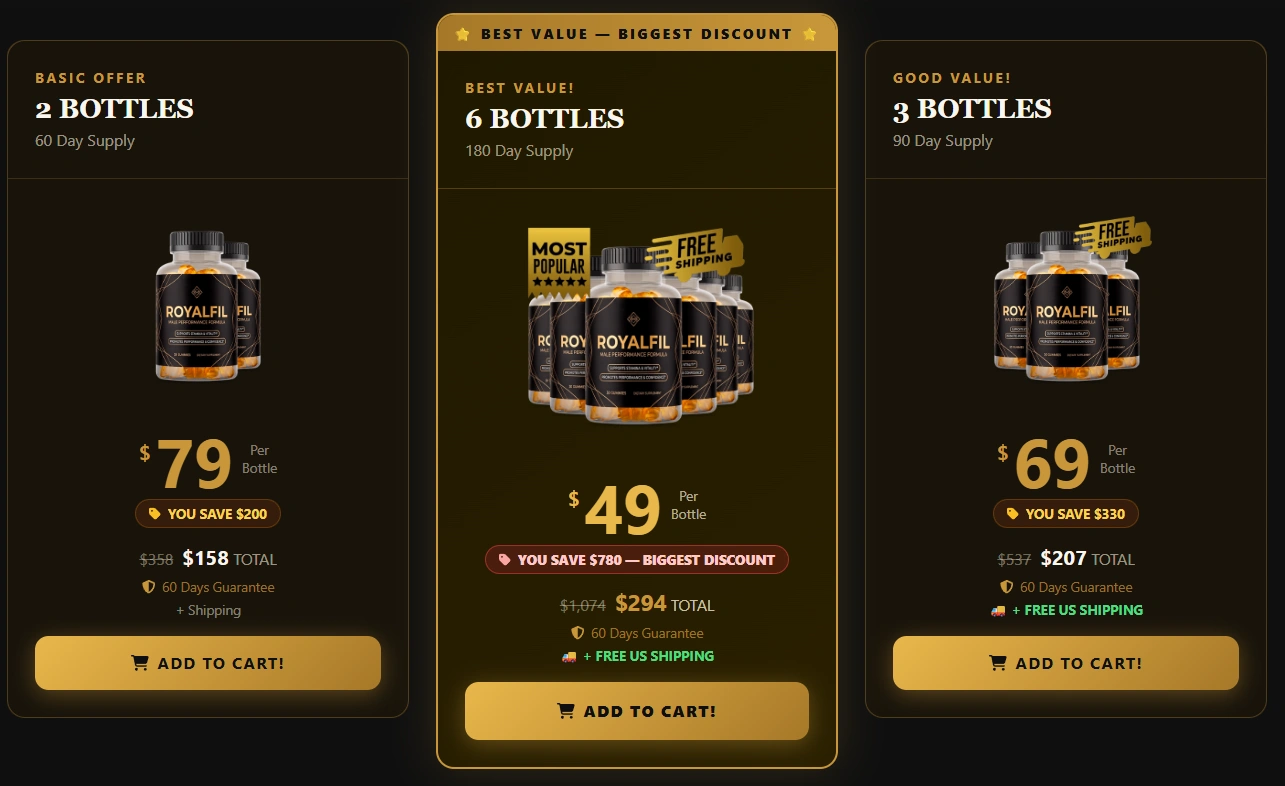 RoyalFil Price